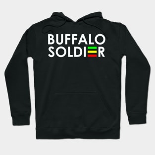 Buffalo Soldier Rasta Colors Hoodie